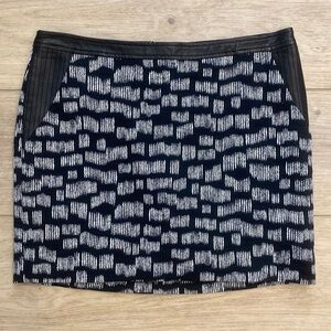 Mackage Collection Leather Trim Mini‎ Skirt